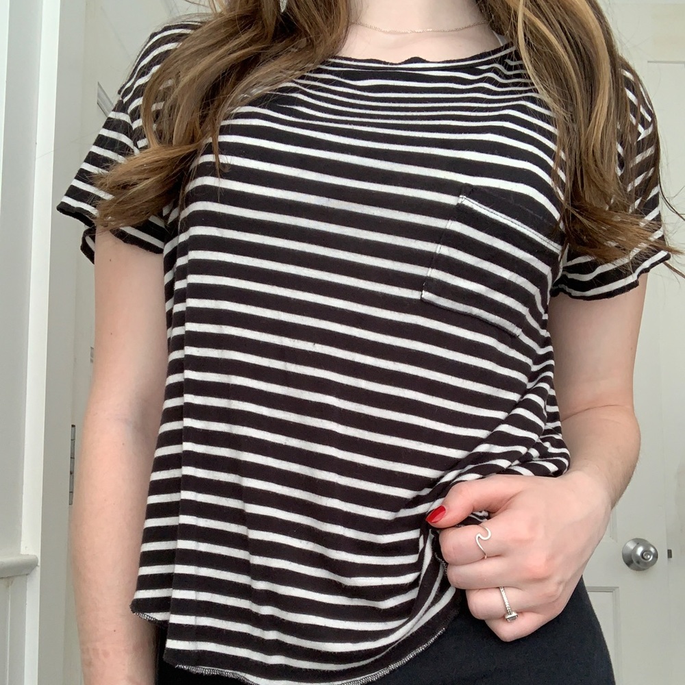 American Eagle Outfitters Striped T-Shirt
